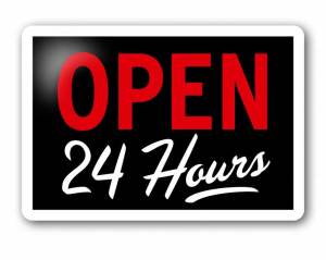 Open-24-hours